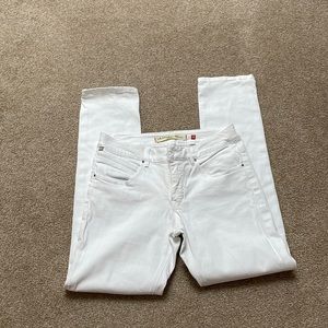 Christopher Blue White Jeans 12